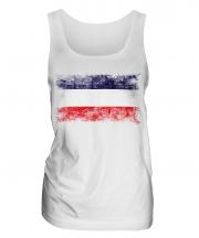 Los Altos Distressed Flag Ladies Vest