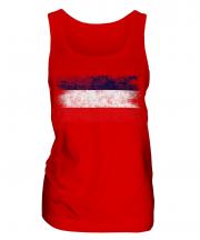 Los Altos Distressed Flag Ladies Vest
