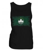 Macau Distressed Flag Ladies Vest