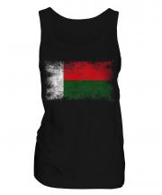 Madagascar Distressed Flag Ladies Vest