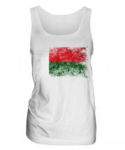 Madagascar Distressed Flag Ladies Vest