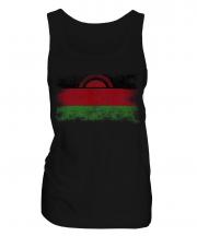 Malawi Distressed Flag Ladies Vest