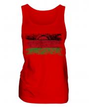 Malawi Distressed Flag Ladies Vest