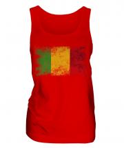 Mali Distressed Flag Ladies Vest