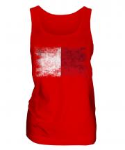 Malta Distressed Flag Ladies Vest