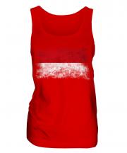 Monaco Distressed Flag Ladies Vest