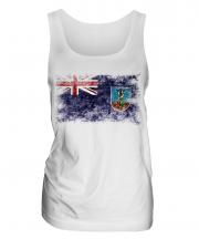 Montserrat Distressed Flag Ladies Vest