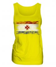 Mordovia Distressed Flag Ladies Vest