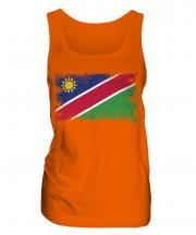 Namibia Distressed Flag Ladies Vest