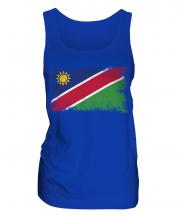 Namibia Distressed Flag Ladies Vest