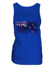 New Zealand Distressed Flag Ladies Vest
