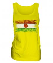 Niger Distressed Flag Ladies Vest