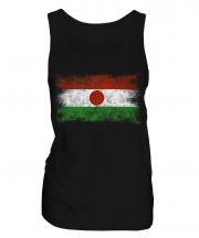 Niger Distressed Flag Ladies Vest