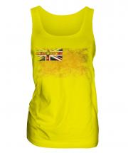 Niue Distressed Flag Ladies Vest