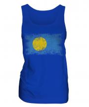Palau Distressed Flag Ladies Vest