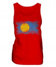 Palau Distressed Flag Ladies Vest