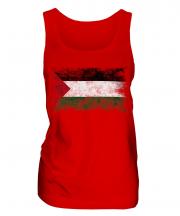 Palestine Distressed Flag Ladies Vest