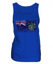 Pitcairn Islands Distressed Flag Ladies Vest