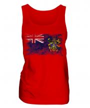 Pitcairn Islands Distressed Flag Ladies Vest