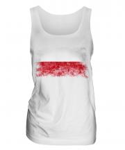Poland Distressed Flag Ladies Vest