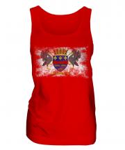 Saint Barthelemy Distressed Flag Ladies Vest