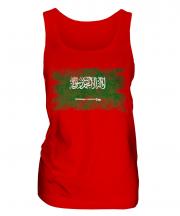 Saudi Arabia Distressed Flag Ladies Vest