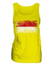 Singapore Distressed Flag Ladies Vest