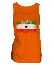 Somaliland Distressed Flag Ladies Vest