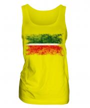 Tatarstan Distressed Flag Ladies Vest