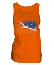 Tierra Del Fuego Province Distressed Flag Ladies Vest