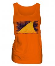 Tokelau Distressed Flag Ladies Vest