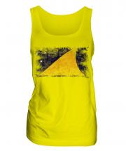 Tokelau Distressed Flag Ladies Vest
