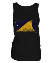 Tokelau Distressed Flag Ladies Vest