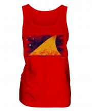Tokelau Distressed Flag Ladies Vest