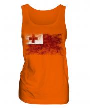 Tonga Distressed Flag Ladies Vest