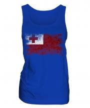 Tonga Distressed Flag Ladies Vest