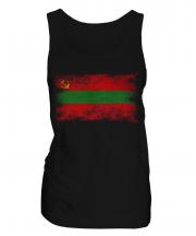 Transnistria Distressed Flag Ladies Vest