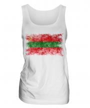 Transnistria Distressed Flag Ladies Vest