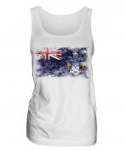 Tristan Da Cunha Distressed Flag Ladies Vest