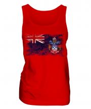 Tristan Da Cunha Distressed Flag Ladies Vest