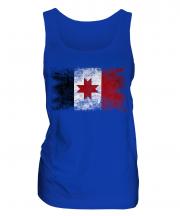 Udmurtia Distressed Flag Ladies Vest