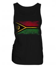 Vanuatu Distressed Flag Ladies Vest