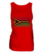 Vanuatu Distressed Flag Ladies Vest