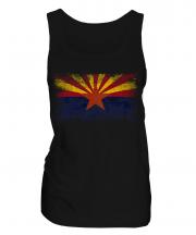 Arizona State Distressed Flag Ladies Vest