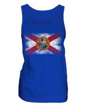 Florida State Distressed Flag Ladies Vest