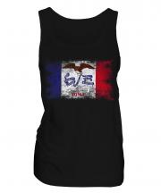 Iowa State Distressed Flag Ladies Vest