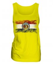 Missouri State Distressed Flag Ladies Vest