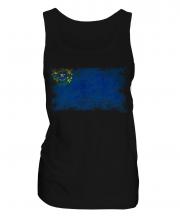 Nevada State Distressed Flag Ladies Vest
