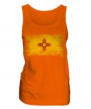 New Mexico State Distressed Flag Ladies Vest