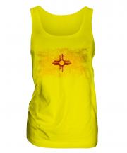 New Mexico State Distressed Flag Ladies Vest